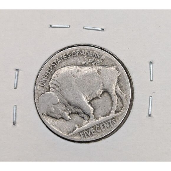 Buffalo Nickel – Indian Head Design – Dateless or Worn Date - Picture 3 of 3